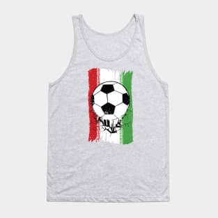 Vintage Iranian Flag with Football // Iran Soccer Tank Top